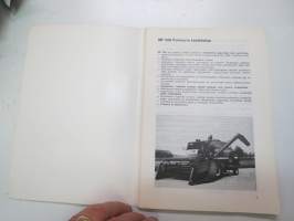 Massey-Ferguson 506 leikkuupuimuri käyttöohjekirja -combine harvester manual