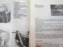 Massey-Ferguson 506 leikkuupuimuri käyttöohjekirja -combine harvester manual