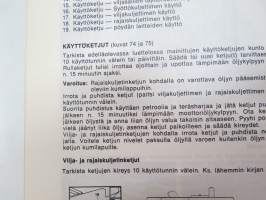 Massey-Ferguson 506 leikkuupuimuri käyttöohjekirja -combine harvester manual
