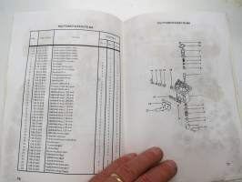 Sole Dieselmoottori Mini-11, Mini-17, Mini-26 -käyttöohjeet ja varaosaluettelo -instructions &amp; parts, in finnish