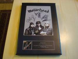 Motörhead, canvastaulu, koko 20 cm x 30 cm. Teen näitä vain 50 numeroitua kappaletta. Yksi heti valmiina lähetettäväksi.