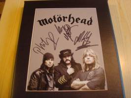 Motörhead, canvastaulu, koko 20 cm x 30 cm. Teen näitä vain 50 numeroitua kappaletta. Yksi heti valmiina lähetettäväksi.