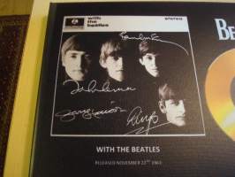 The Beatles, canvastaulu, koko 20 cm x 30 cm. Teen näitä vain 50 numeroitua kappaletta. Yksi heti valmiina lähetettäväksi.
