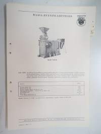 Wärtsilä Peko Waasa-ryyninlajittelija malli VMTR -myyntiesite / brochure