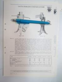 Wärtsilä Konesilta Lacta-teollisuusseparaattori malli LTS, LTP -myyntiesite / brochure