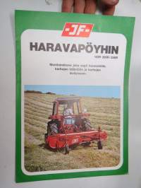 JF Haravapöyhin HSR 200R/240R -myyntiesite / brochure