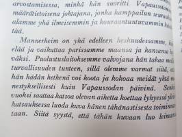 Sotamarsalkka vapaaherra Mannerheim (näköispainos v. 1934 ilmestyneestä toisesta painoksesta)