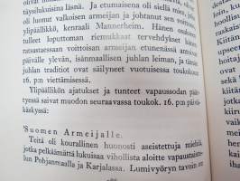 Sotamarsalkka vapaaherra Mannerheim (näköispainos v. 1934 ilmestyneestä toisesta painoksesta)