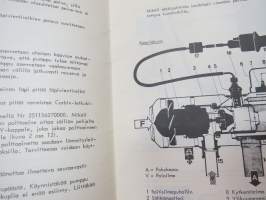 Eberspächer X2 -lämmityslaitteen käyttö-, asennus- ja huolto-ohjeet, 2 eri julkaisua -heater manuals in finnish