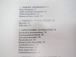 Valkoinen pöytä - Alvar Aallon nuoruus ja taiteelliset perusideat (Alvar Aalto)