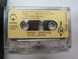 Barbra Streisand &amp; Donna Summer - No More Tears (Enough Is Enough), Stars AF-235 -C-kasetti / C-Cassette