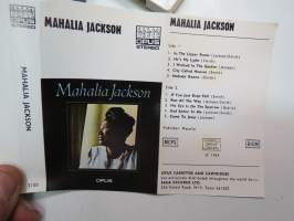 Mahalia Jackson, OPUS 3100 -C-kasetti / C-Cassette
