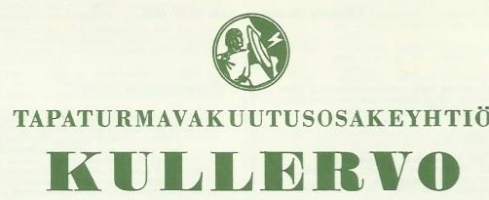 Tapaturmavakuutusosakeyhtiö  Kullervo - vakuutuskirja 1976