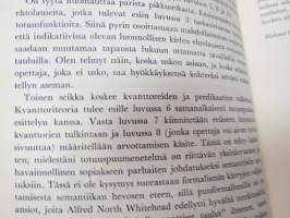 Logiikka, sen ala ja rajat