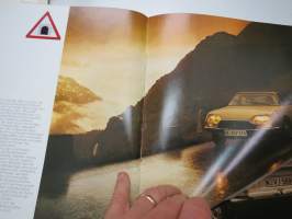 Citroën GS - Das Auto ohne Grenzen 1972 -myyntiesite / sales brochure