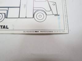 Citroën 1000-1600 1972 -myyntiesite / sales brochure