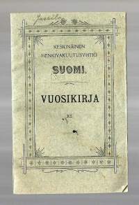 Keskinäinen Henkivakuutusyhtiö Suomi Vuosikirja 1905