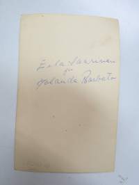 Jolanda Barbato &amp; Eila Saarinen -valokuva / photograph