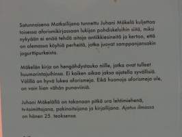Ajatus ilmassa : aforismeja ja viisasteluja