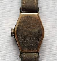 Leijon Waltz Gold 20 mikron Douple naisten mekaninen vintage rannekello vuodelta 1942  ei käy - rannekello