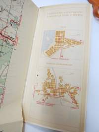 Suomen tiekartta 9 1948 Vägkarta över Finland -road map