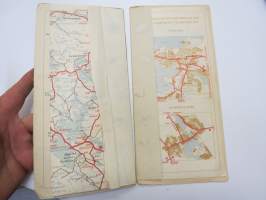 Suomen tiekartta 4 1958 Vägkarta över Finland -road map