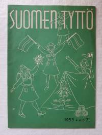 Suomen tyttö 1953 n:o 7. Suomen Partiotyttöjen jäsenlehti.