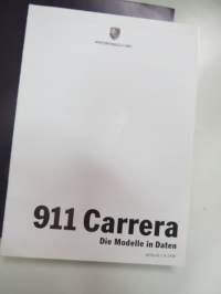 Porsche - Der 911 - Die Modelle 1999 -myyntiesite / myyntikirja -sales brochure (book)