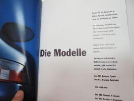 Porsche - Der 911 - Die Modelle 1999 -myyntiesite / myyntikirja -sales brochure (book)