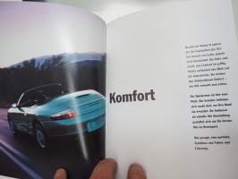 Porsche - Der 911 - Die Modelle 1999 -myyntiesite / myyntikirja -sales brochure (book)