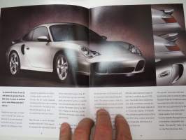 Porsche - The Models 2000 911, Boxster -myyntiesite /  sales brochure
