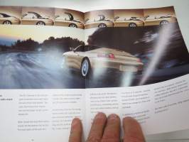 Porsche - The Models 2000 911, Boxster -myyntiesite /  sales brochure