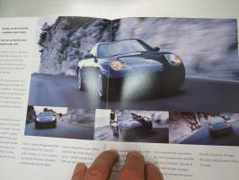 Porsche - The Models 2000 911, Boxster -myyntiesite /  sales brochure