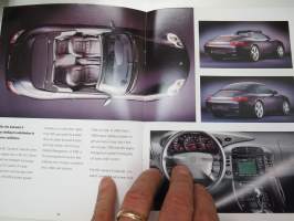 Porsche - The Models 2000 911, Boxster -myyntiesite /  sales brochure