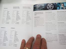 Porsche - The Models 2000 911, Boxster -myyntiesite /  sales brochure