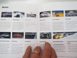 Porsche Model Range 2003 - 911, Boxster, Cayenne -myyntiesite /  sales brochure