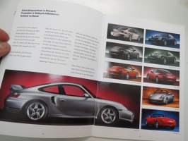 Porsche - Die Modelle 2002 - 911, Boxster -myyntiesite / sales brochure