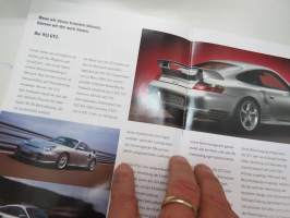 Porsche - Die Modelle 2002 - 911, Boxster -myyntiesite / sales brochure