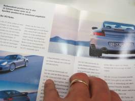 Porsche - Die Modelle 2002 - 911, Boxster -myyntiesite / sales brochure