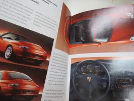 Porsche - Die Modelle 2002 - 911, Boxster -myyntiesite / sales brochure