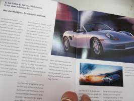 Porsche - Die Modelle 2002 - 911, Boxster -myyntiesite / sales brochure