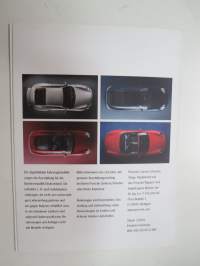 Porsche - Die Modelle 2002 - 911, Boxster -myyntiesite / sales brochure