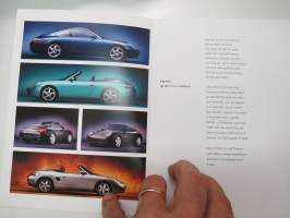 Porsche Model Range 1999 - 911, Boxster -myyntiesite / sales brochure