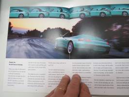 Porsche Model Range 1999 - 911, Boxster -myyntiesite / sales brochure