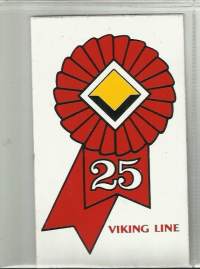 Viking Line 25  tarra  13x9 cm