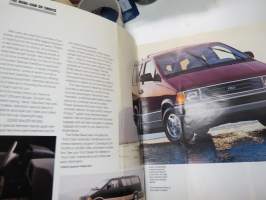 Ford Aerostar Wagon 1991 -myyntiesite / sales brochure