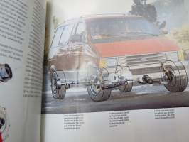 Ford Aerostar Wagon 1991 -myyntiesite / sales brochure