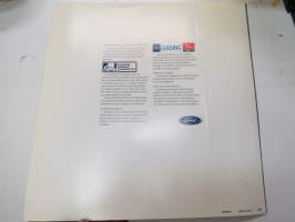 Ford Aerostar Wagon 1991 -myyntiesite / sales brochure