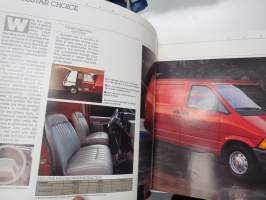 Ford Econoline and Aerostar vans 1989 -myyntiesite / sales brochure
