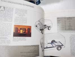 Ford Econoline and Aerostar vans 1989 -myyntiesite / sales brochure